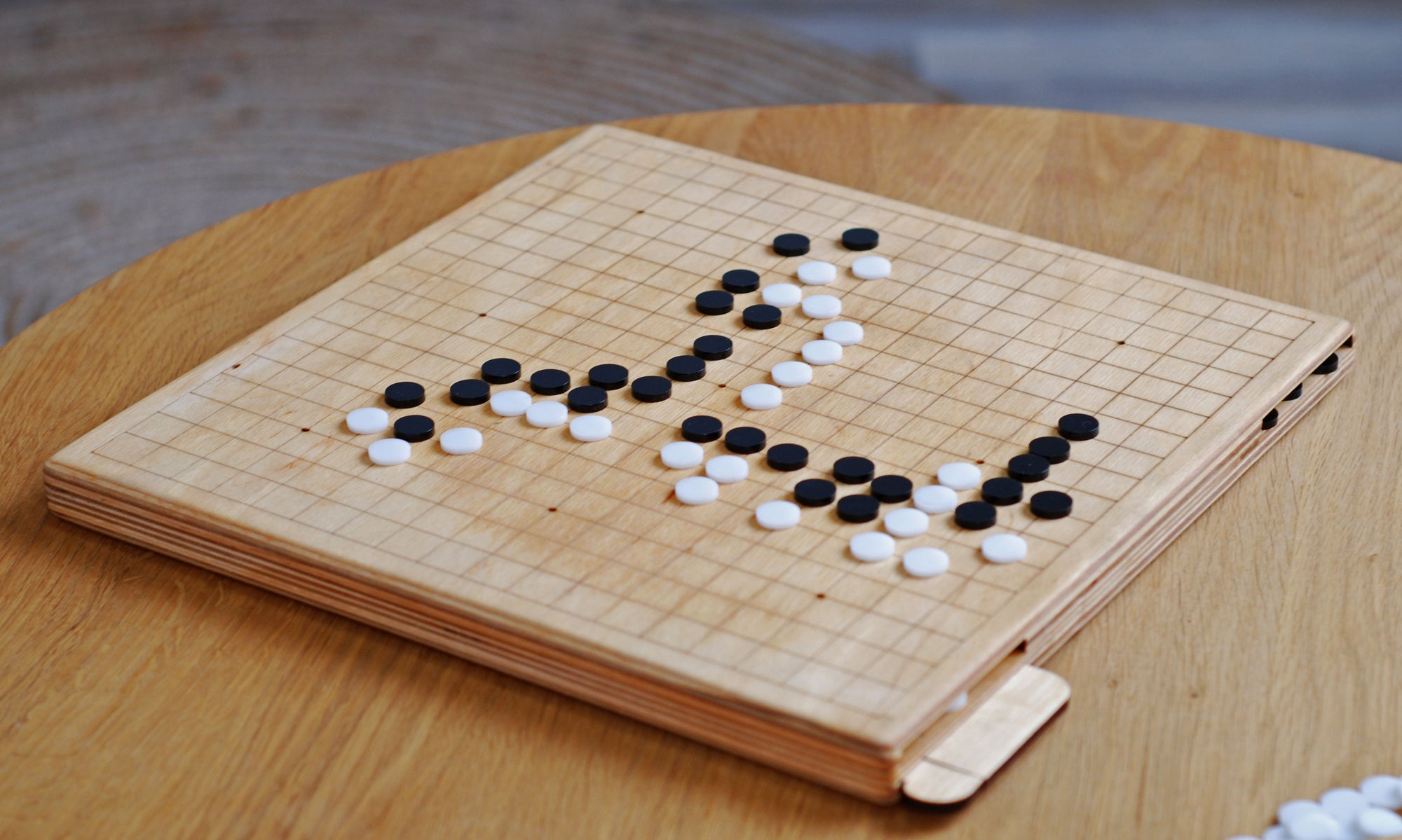 Board game Go + Chess / 2 in 1 set