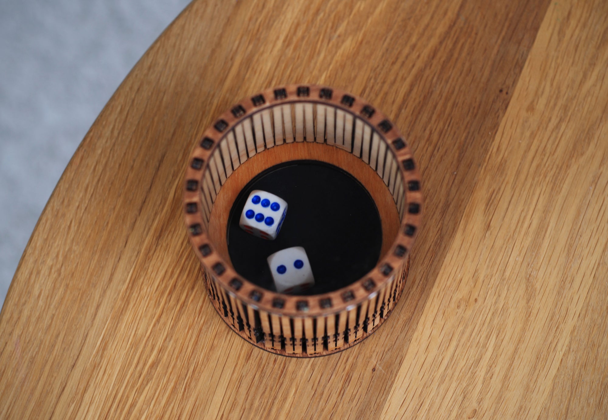 Dice Shaker / Wooden Dice Cup Set /Board Gamer gift