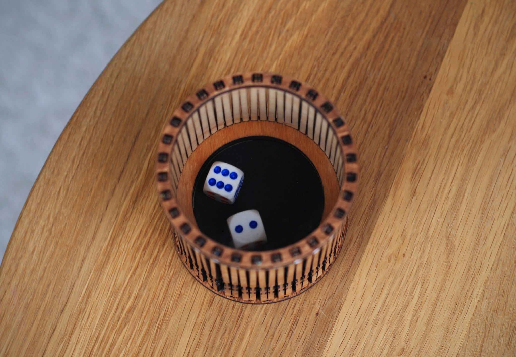 Dice Shaker / Wooden Dice Cup Set /Board Gamer gift